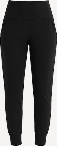 Justever Trousers in Black: front