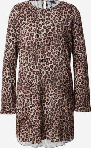 Robe 'PCAmber' PIECES en marron : devant