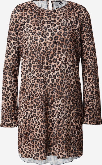PIECES Kleid 'PCAmber' in braun / hellbraun / schwarz, Produktansicht