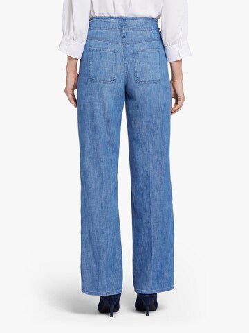 NYDJ Wide leg Jeans 'Teresa' in Blauw