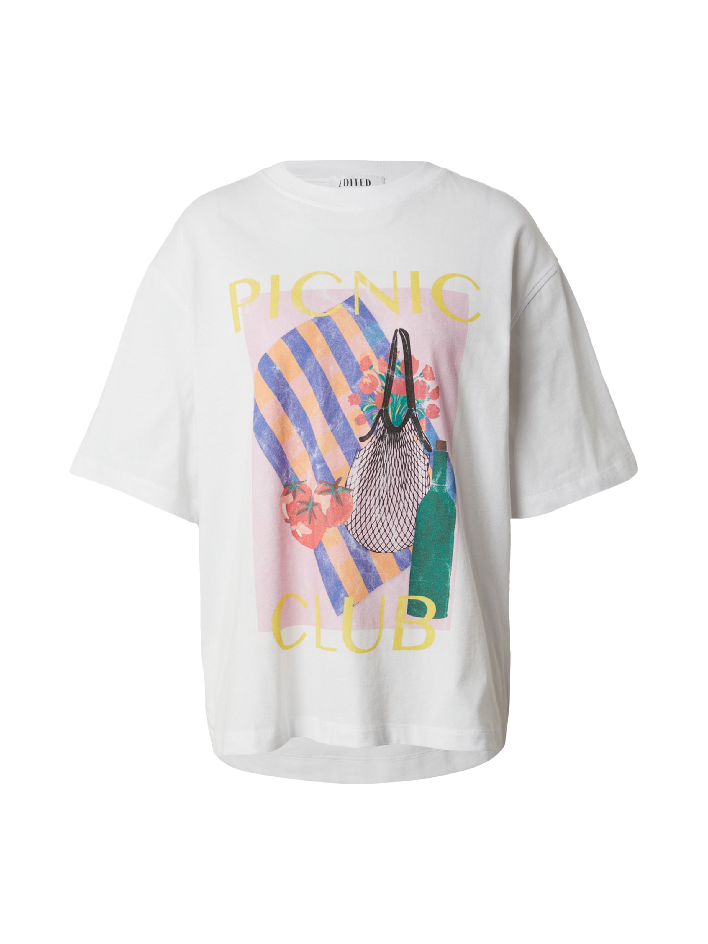 EDITED Shirt 'Xia' in Weiß: Vorderseite