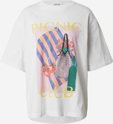 EDITED Shirt 'Xia' in Weiß: Vorderseite