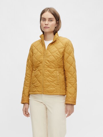 OBJECT Between-season jacket 'OBJLOTA' in Yellow: front