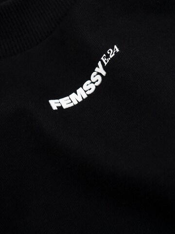 FEMSSY Shirt 'EDGE' in Zwart