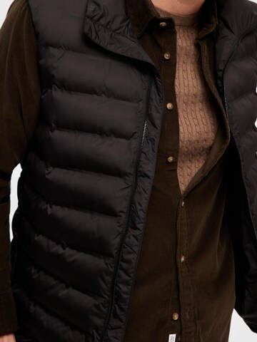 SELECTED HOMME Bodywarmer 'Barry' in Zwart