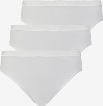 Nina von C. Panty 'Slipboutique' in Weiß: Vorderseite