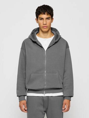Burocs Sweatjacke 'Oversized'‌ in Grau