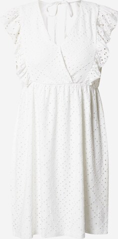 VERO MODA - Vestido de verano 'TASSA' en blanco: frente