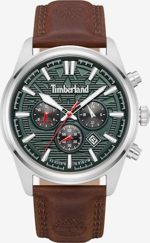 TIMBERLAND Analoguhr 'Duo-time watch Bridge - Extension' in Braun: Vorderseite