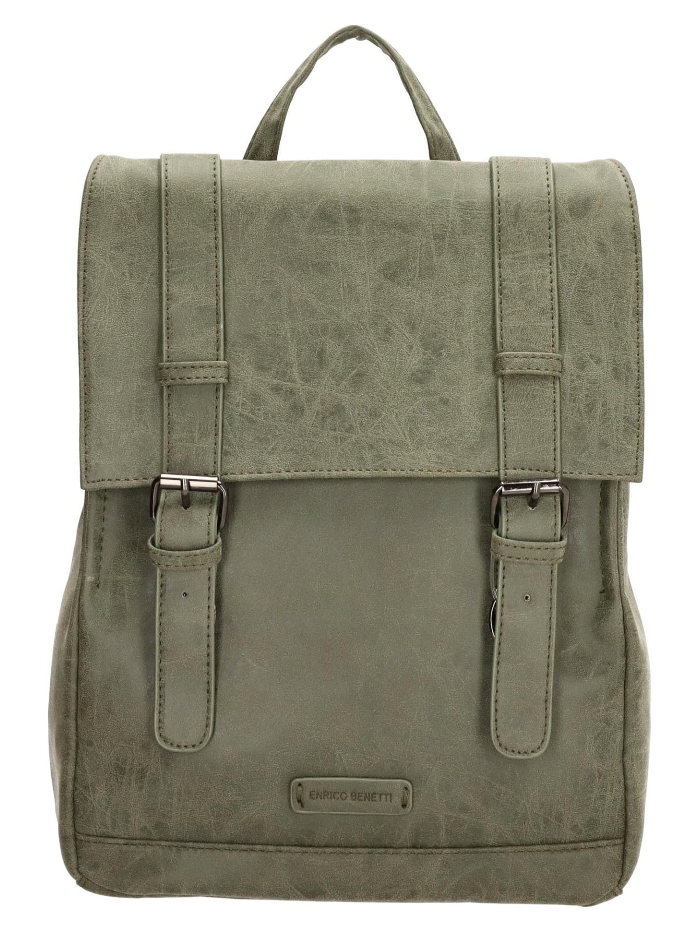 Enrico Benetti Backpack in Green: front