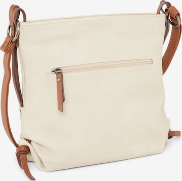 TOM TAILOR Schoudertas 'Elin' in Beige