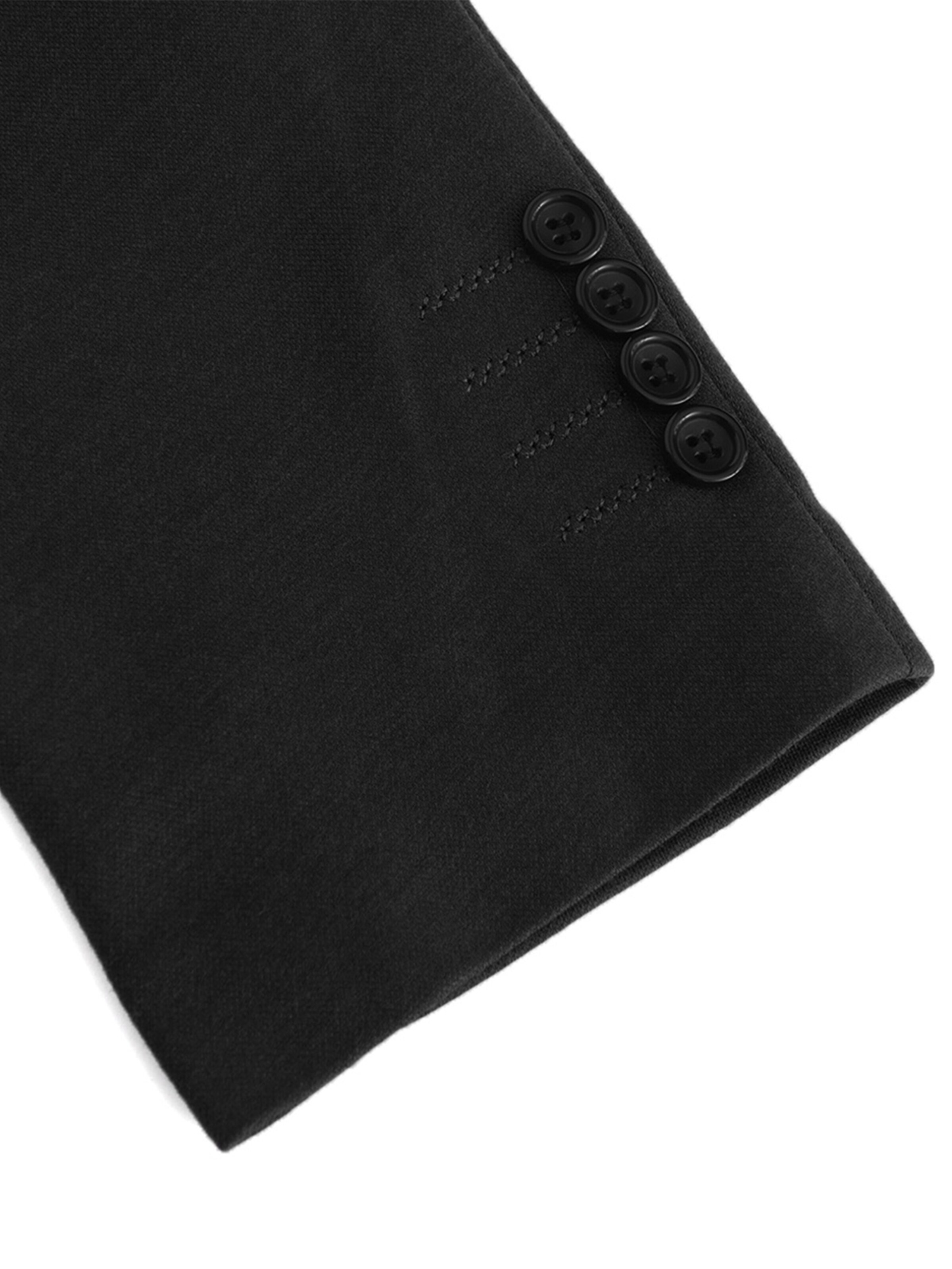 YOUTHUP Slim Fit Sakko 'Form'‌‌‌‌‌‌ in Schwarz