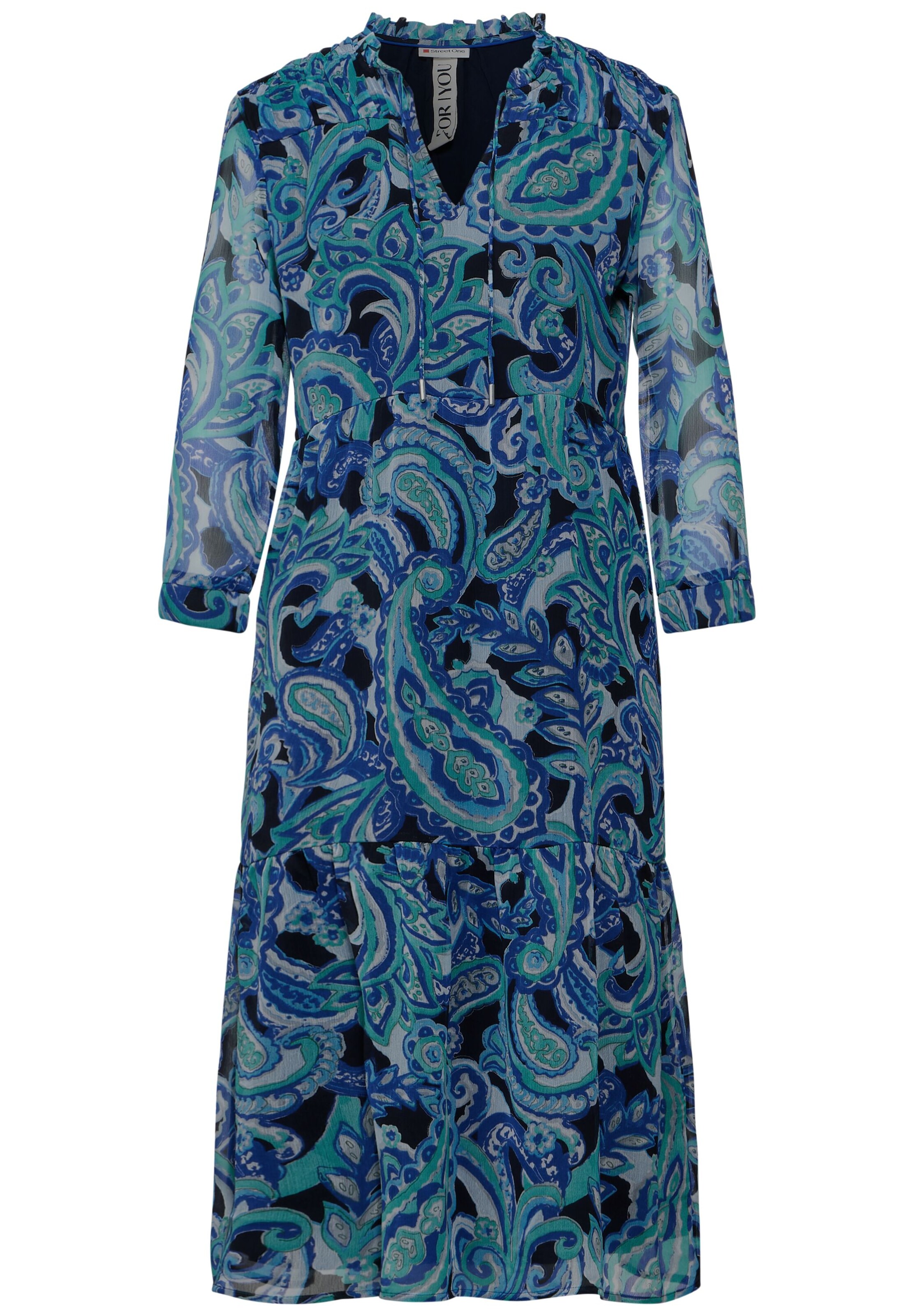 STREET ONE Kleid in Blau: Vorderseite