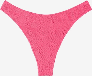 CALZEDONIA Bikinihose 'CRINKLE WAVES' in Pink: predná strana