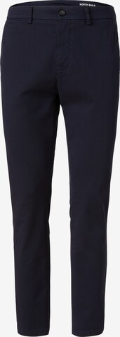 North Sails Slimfit Chino in Blauw: voorkant