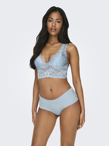 ONLY Triangle Bra 'ONLChloe' in Blue