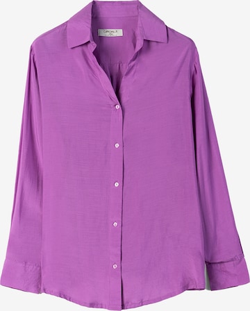 Chemisier 'CAMPBELL' Camomilla Italia en violet : devant