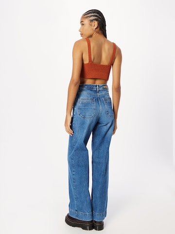 Wide Leg Jean 'JOHNNY' sessun en bleu