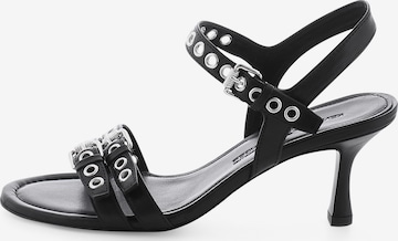 Sandales à lanières Kennel & Schmenger en noir : devant