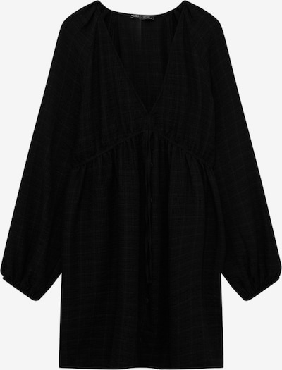Pull&Bear Robe-chemise en noir, Vue avec produit