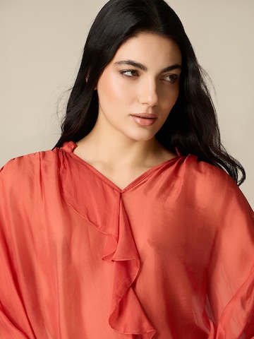 oltre Blouse in Orange