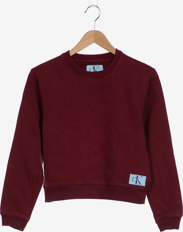 Calvin Klein Jeans Sweater XS in Rot: predná strana
