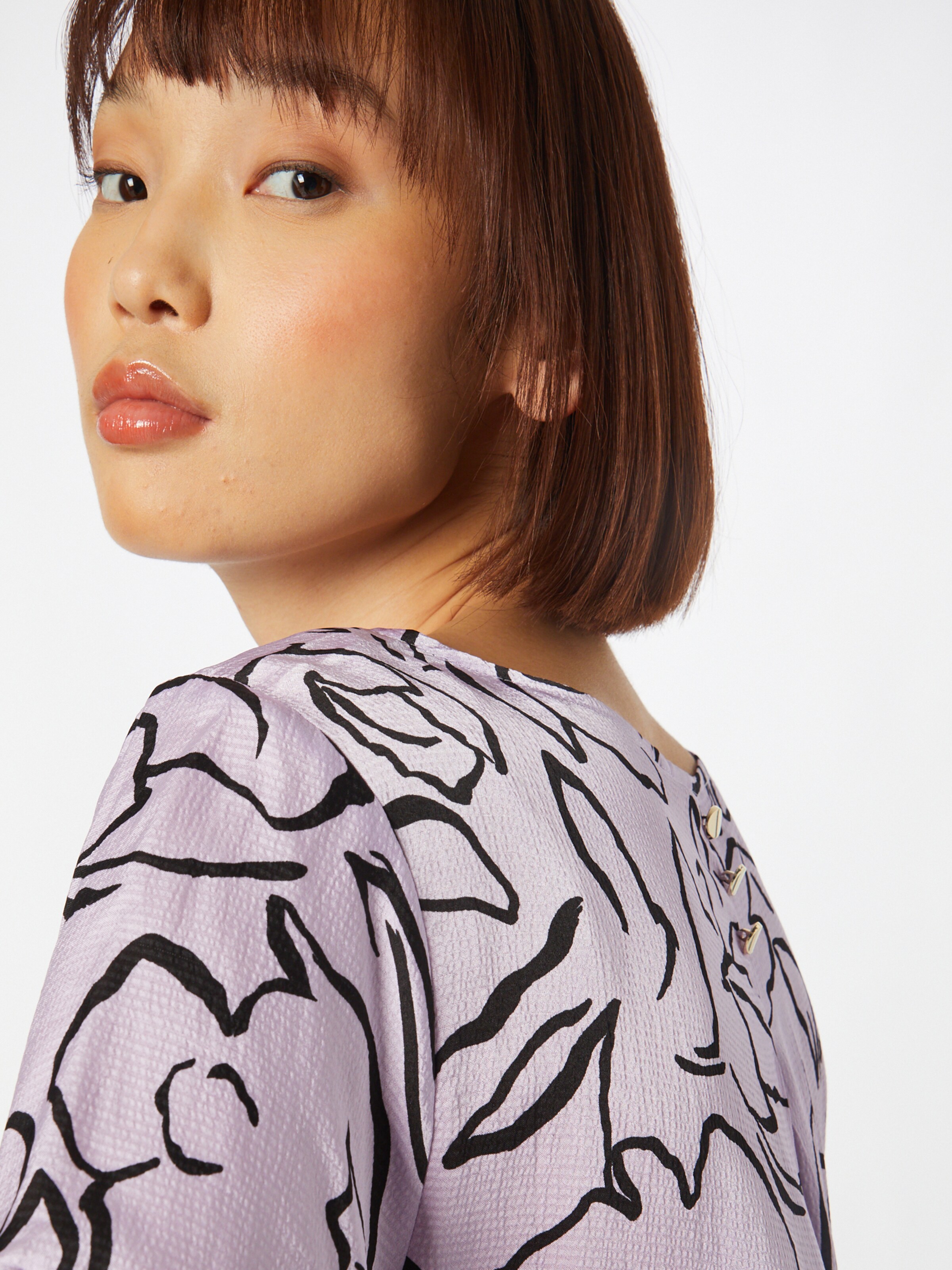 Frauen Blusen & Tuniken s.Oliver BLACK LABEL Bluse in Pastelllila - OF89356 Frauen Blusen & Tuniken s.Oliver BLACK LABEL Bluse in Pastelllila - OF89356
