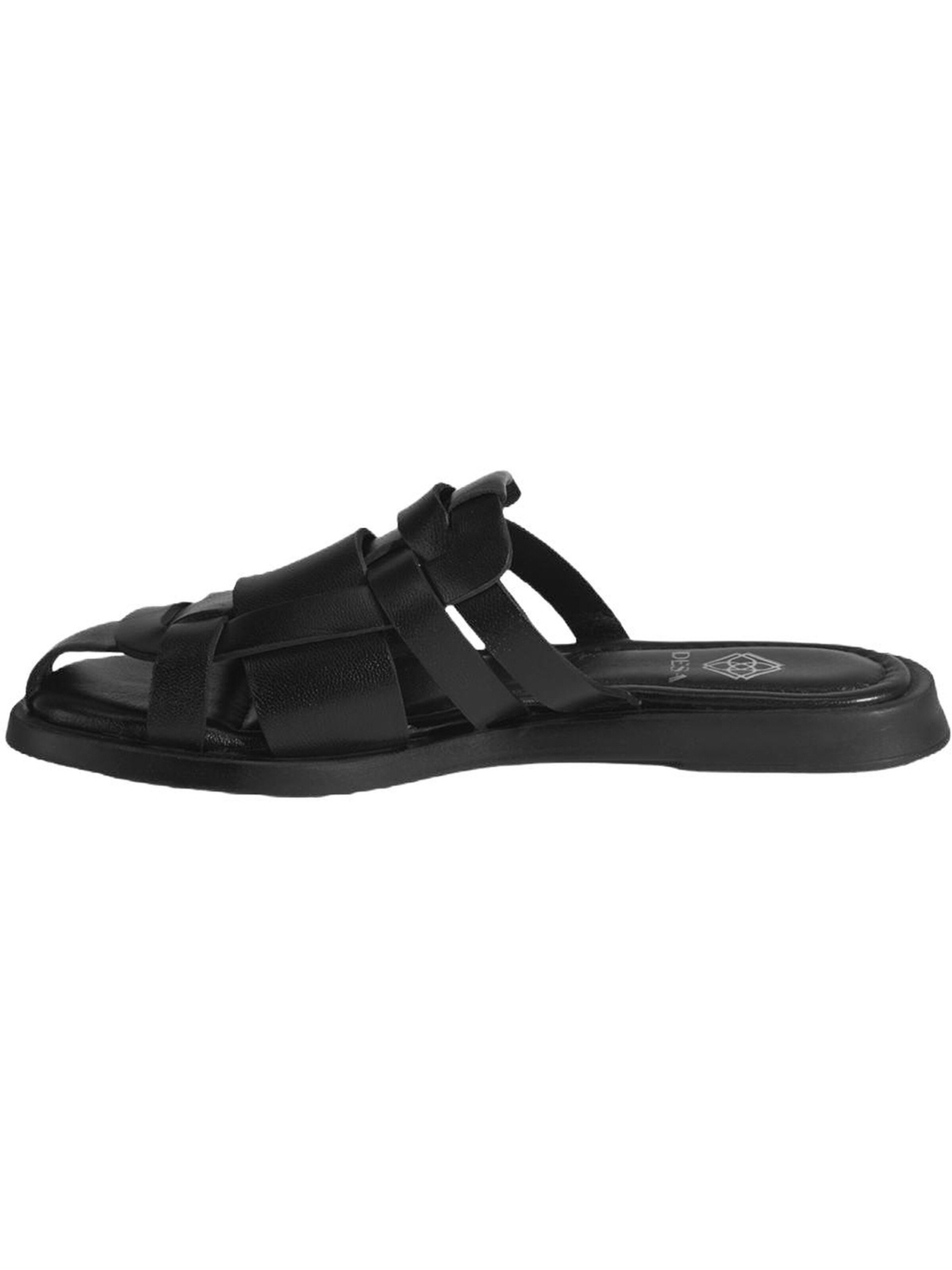 Desa Slippers 'Hausschuhe' in Black
