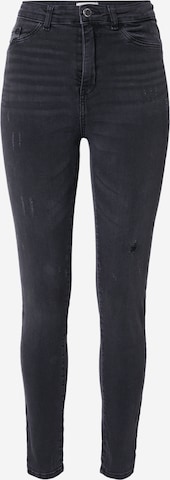 Tally Weijl Skinny Jeans i sort: forside