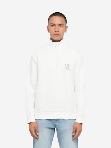 Pullover 'XM000370 AF10818' di ARMANI EXCHANGE in bianco: frontale