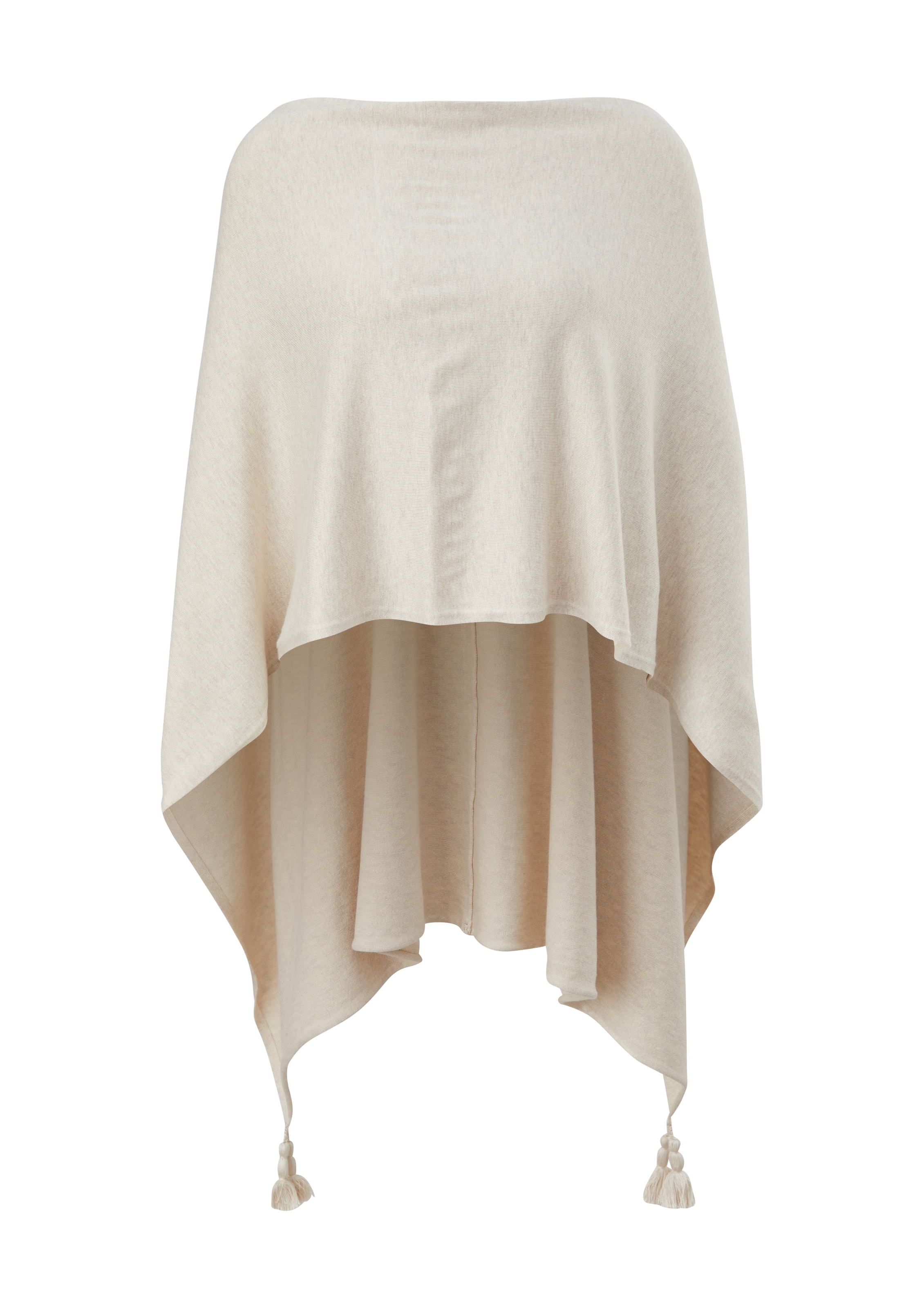 COMMA Cape in Beige: front