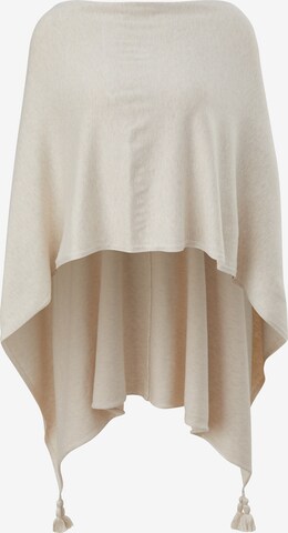 COMMA Cape in Beige: voorkant