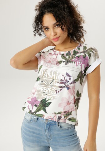 Aniston SELECTED Shirt in Mischfarben: Vorderseite