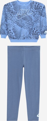 Nike Sportswear Jogginganzug 'SWOOSH' in Blau: predná strana