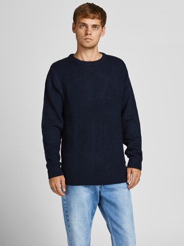 JACK & JONES Pullover 'Brad' in Blau: Vorderseite