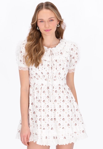 MYMO - Vestido en blanco: frente