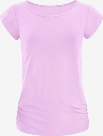 Top sportivo 'AET130LS' di Winshape in rosa: frontale