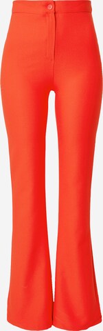 Trendyol Flared Broek in Rood: voorkant