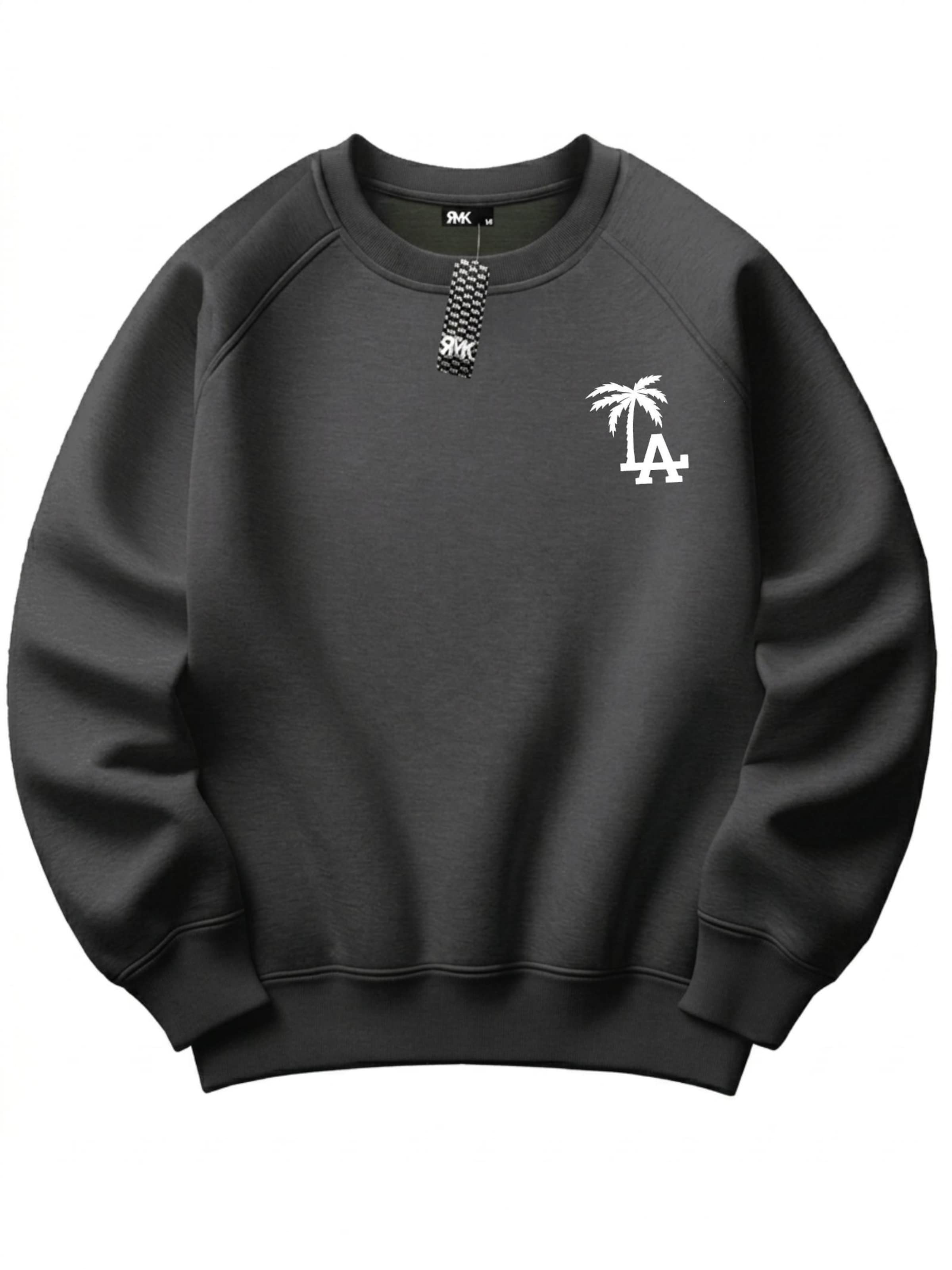 RMK Sweatshirt 'LA Los Angeles' in XS in Anthracite, Item view