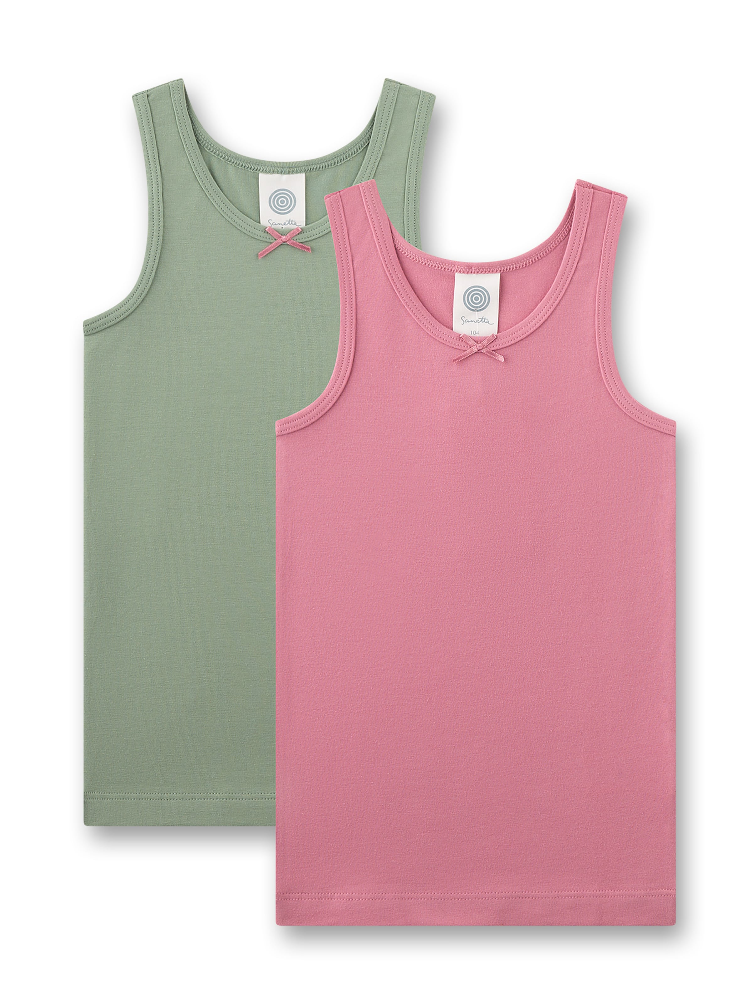 Sanetta Undershirt in Green: front