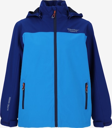 Weather Report Outdoor jacket 'Borise Jr.' in Blue: front