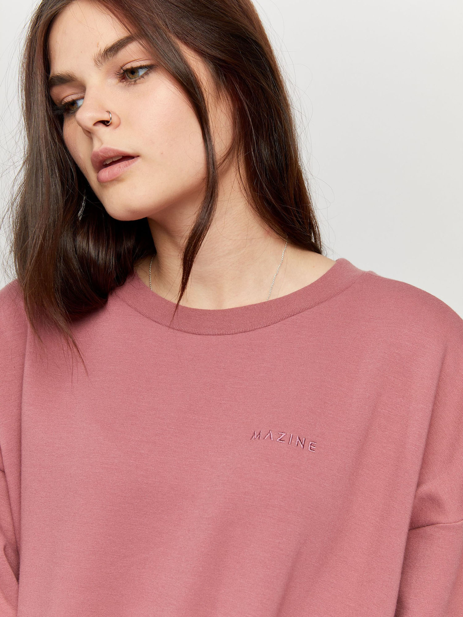 mazine Sweatshirts Laura Sweater in Pink 