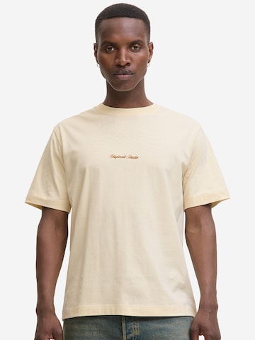 JACK & JONES Shirt 'Norrebro' in Beige