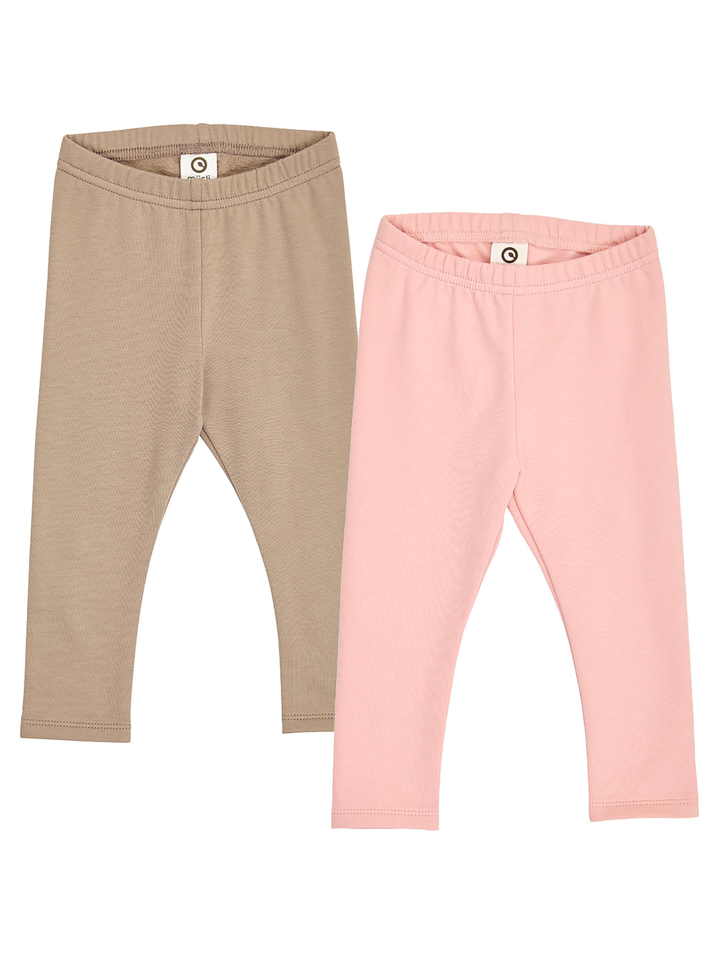 Müsli Leggings in 56 in Brown / Light pink, Item view