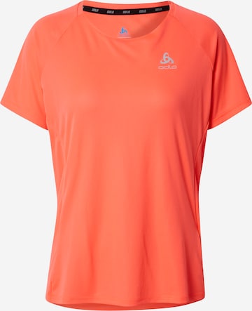ODLO Functioneel shirt 'Essential' in Oranje: voorkant
