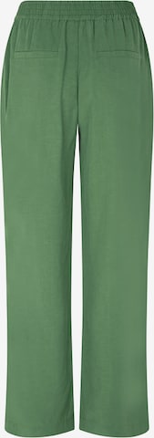 mbym Široke hlačnice Hlače 'Phillipa' | zelena barva