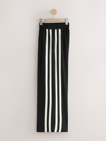 Next Wide Leg Hose in Schwarz