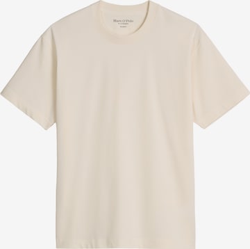 T-Shirt Marc O'Polo en beige : devant