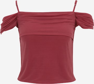 rožinė Guido Maria Kretschmer Women Palaidinė be rankovių 'Elia': priekis