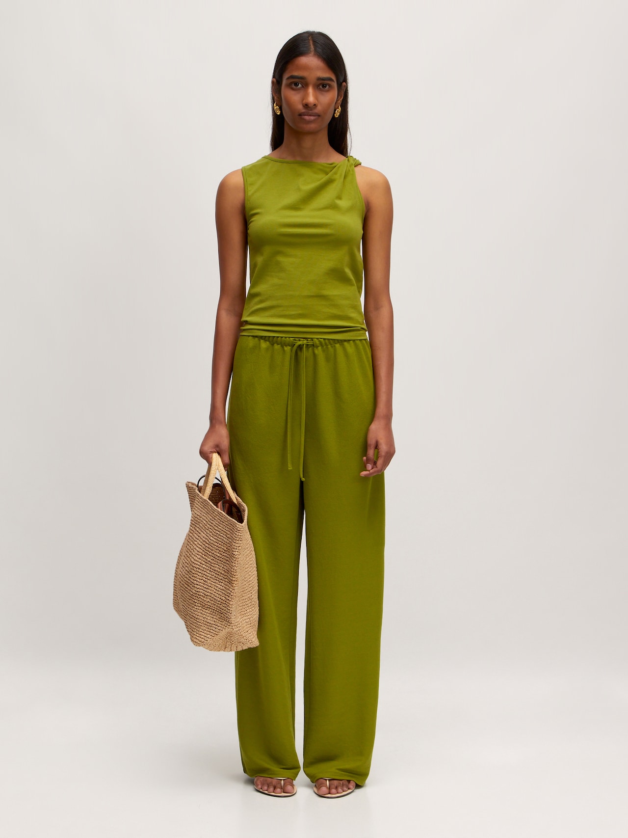 EDITED Pantalón 'Tulia' verde